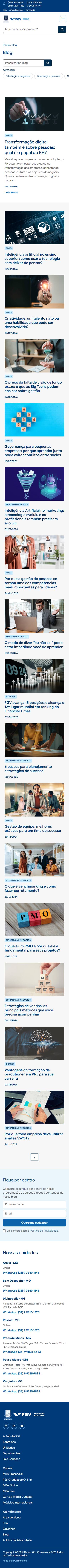 Blog, depois, celular