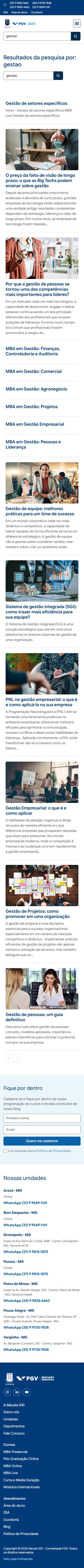 Resultados da busca, depois, celular